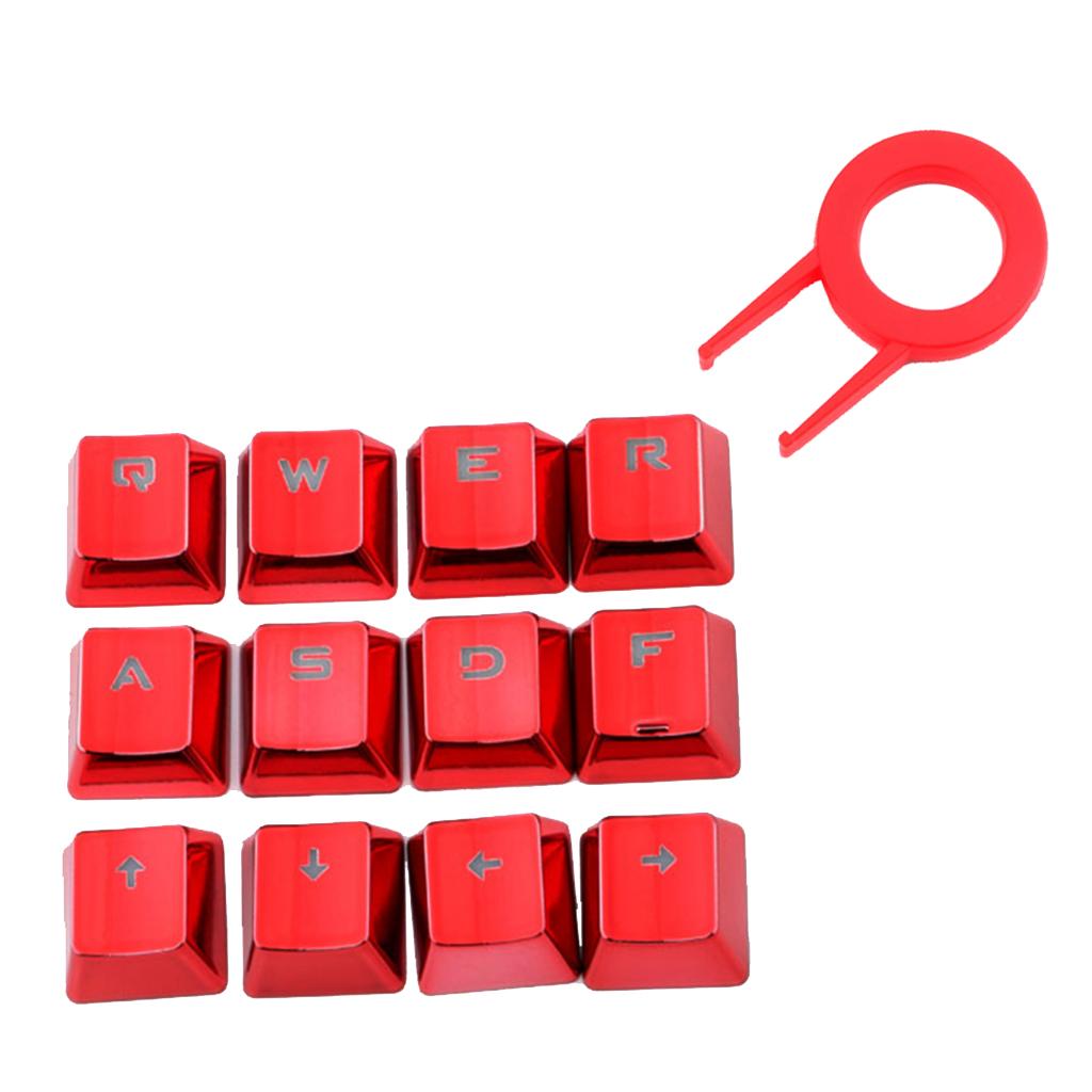 PBT Keycap Switch Key Caps for Cherry MX Mechanical Keyboard Wine Red