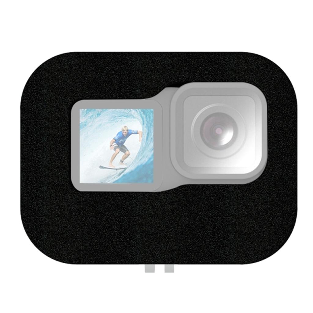 Black Foam Windshield Housing Case Noise Reduction Foam for GoPro Hero 9
