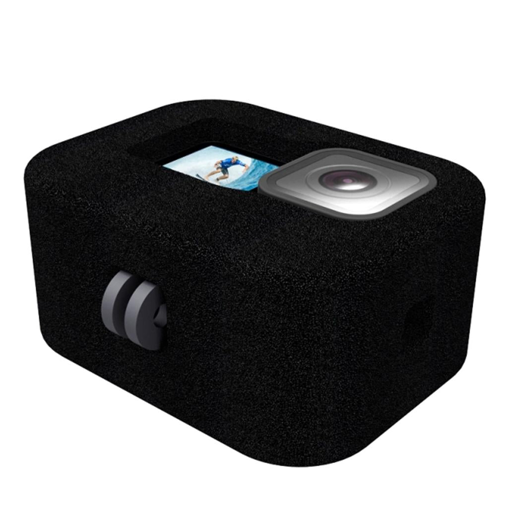 Black Foam Windshield Housing Case Noise Reduction Foam for GoPro Hero 9