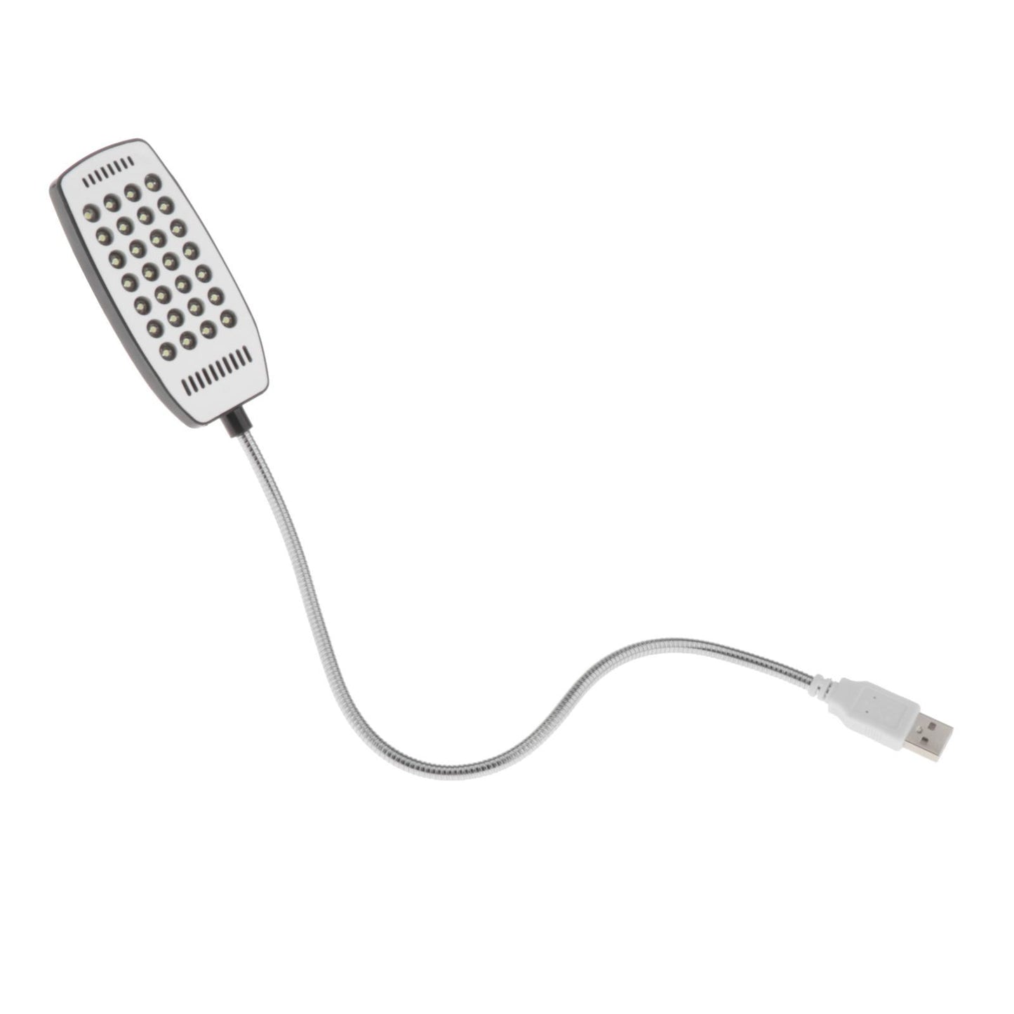 USB Portable Lamp 28 LED Gooseneck for Laptop PC MAC Computer black Boxed