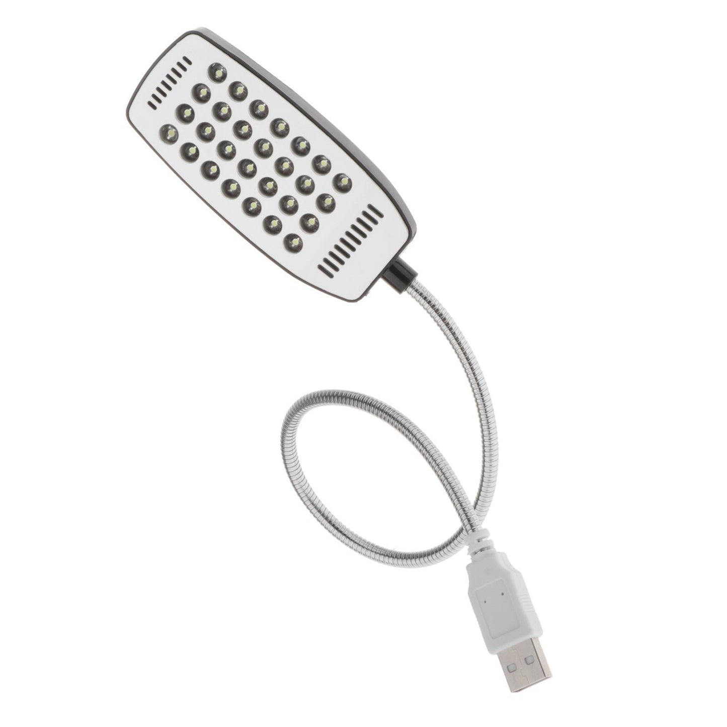 USB Portable Lamp 28 LED Gooseneck for Laptop PC MAC Computer black Bagged