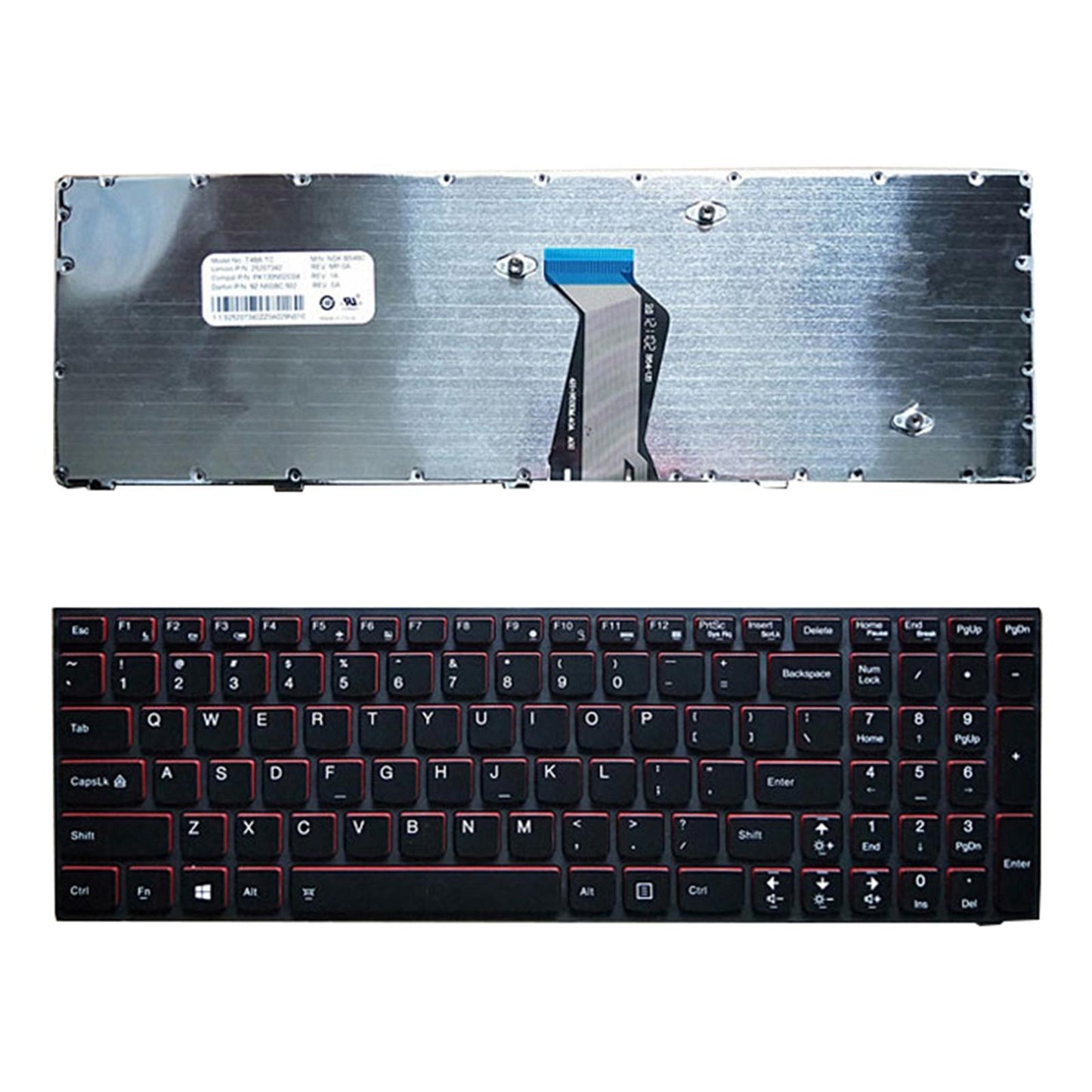 Laptop US Keyboard Replacement for Lenovo Ideapad Y510p Laptop Notebook