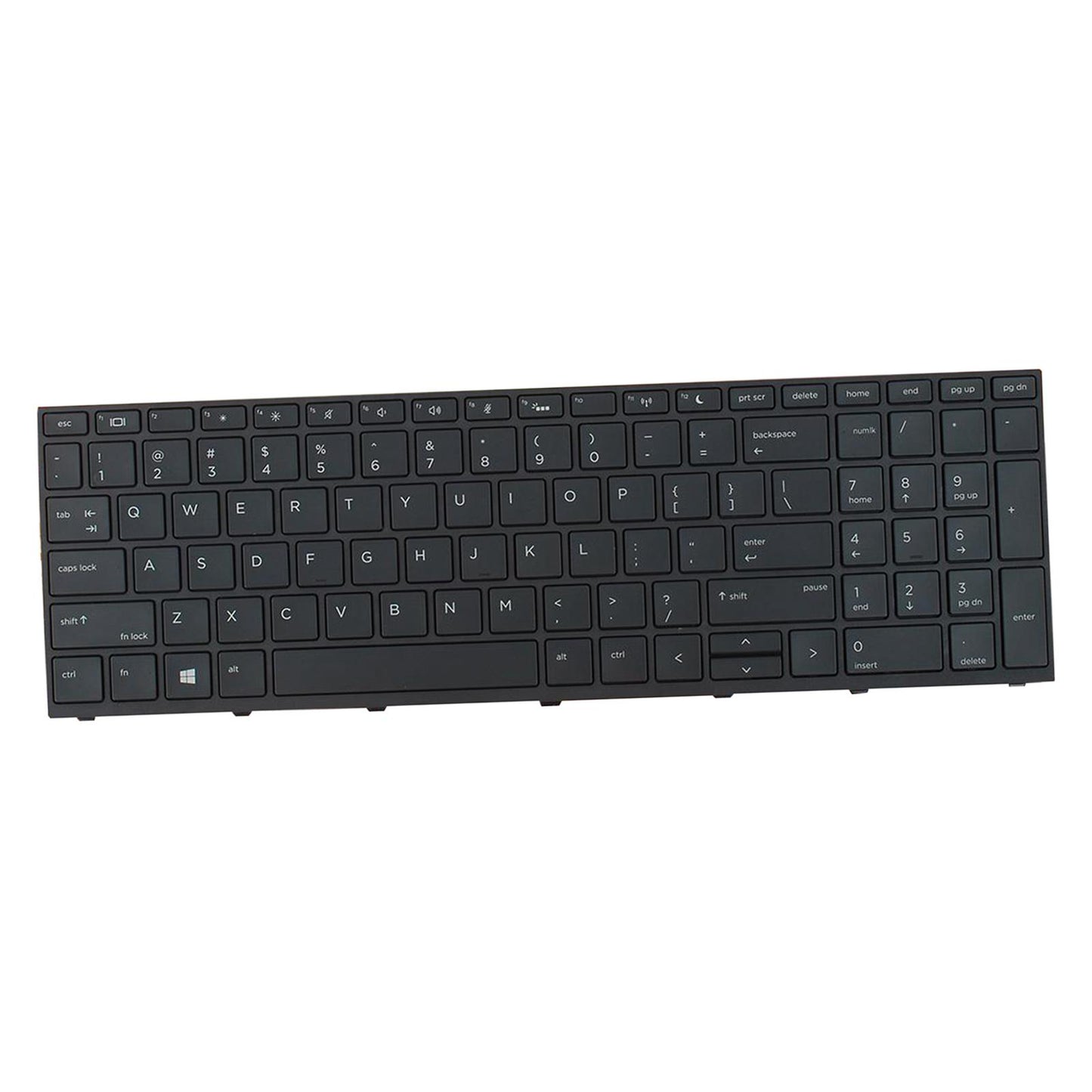 Laptop Keyboard English Layout Keypad Black for HP Probook 450 G5 455 G5