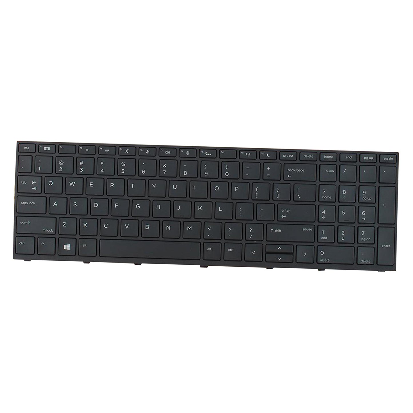 Laptop Keyboard English Layout Keypad Black for HP Probook 450 G5 455 G5