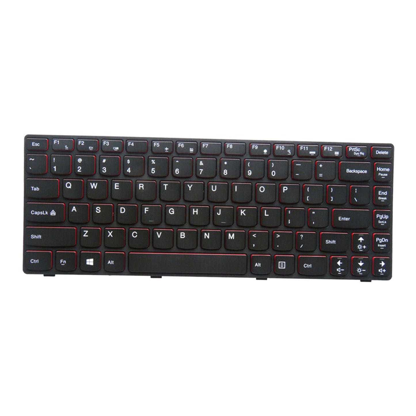 New Replacement US Keyboard for Lenovo IdeaPad Y400 Y410p 25205228 Black