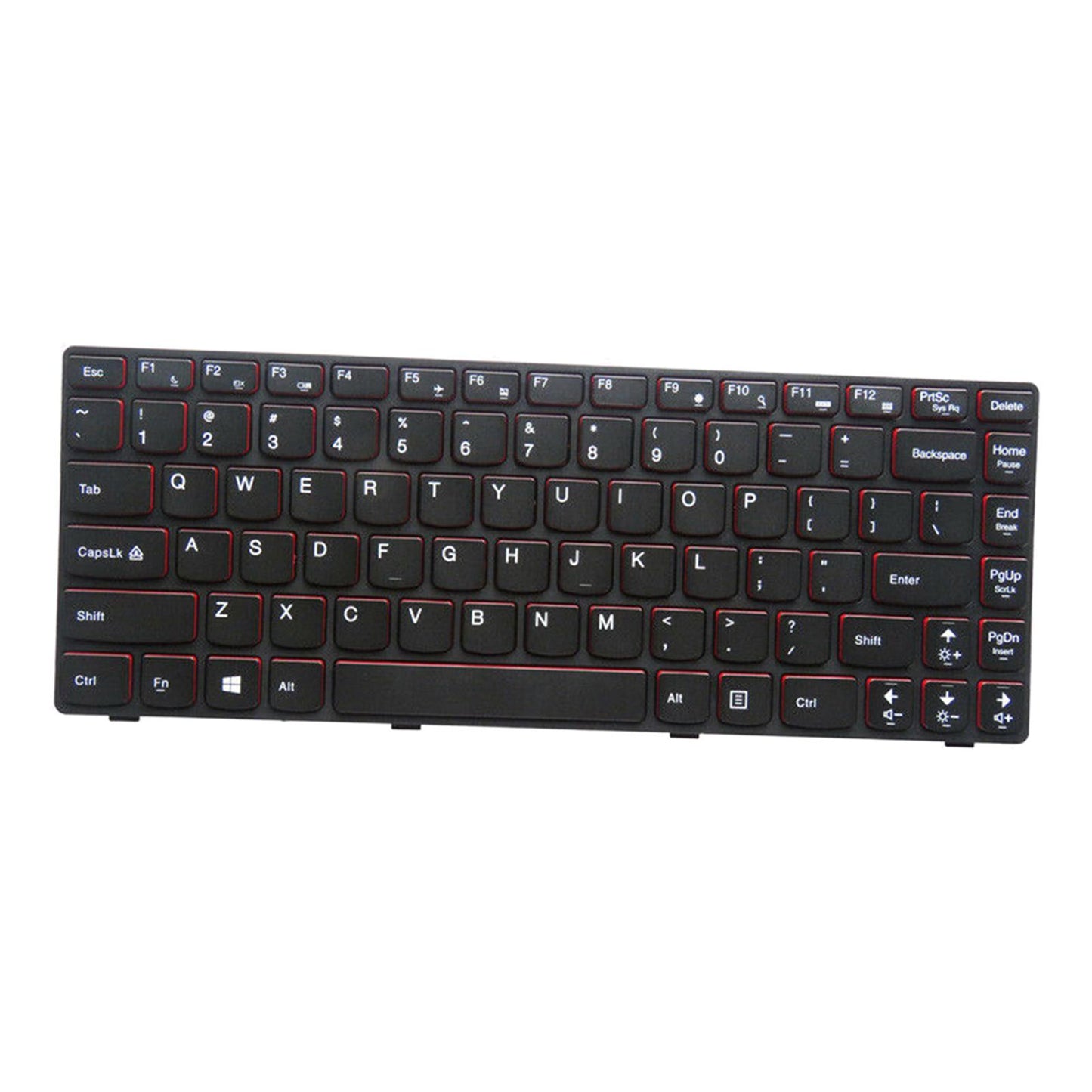 New Replacement US Keyboard for Lenovo IdeaPad Y400 Y410p 25205228 Black