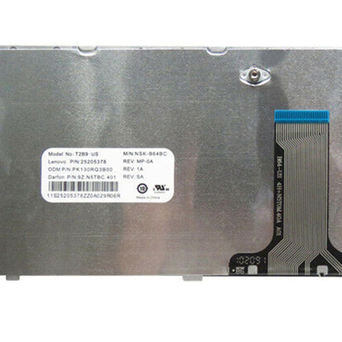 New Replacement US Keyboard for Lenovo IdeaPad Y400 Y410p 25205228 Black