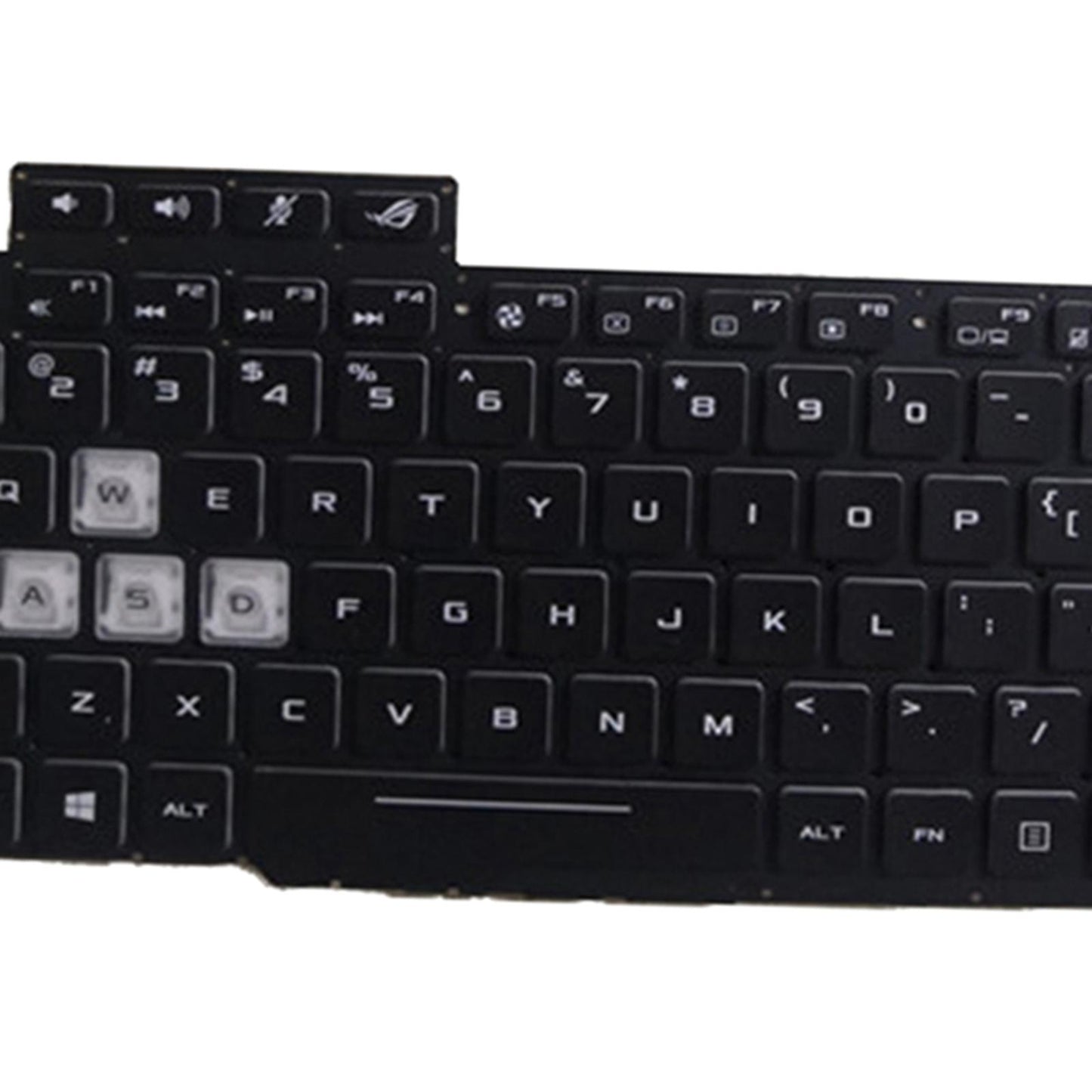 Laptop Full Keyboard Layout Accessory Black for Asus ROG STRIX SCAR II GL704