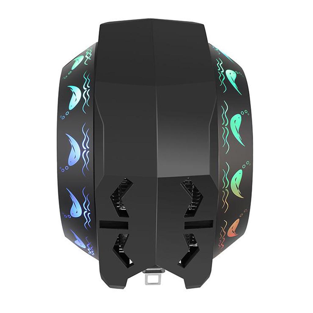 RGB LED CPU Cooler Fan Heatsink For Intel LGA775/1155/1156/1366 for AMD AM3