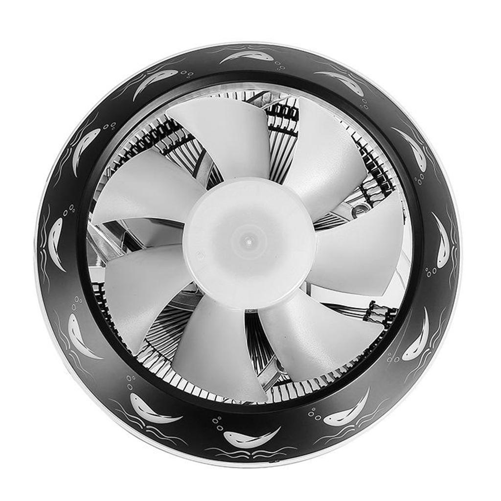 CPU Cooler Fan Heatsink Quiet Radiator for Intel LGA1156 /775 AM2 AM3 AM4