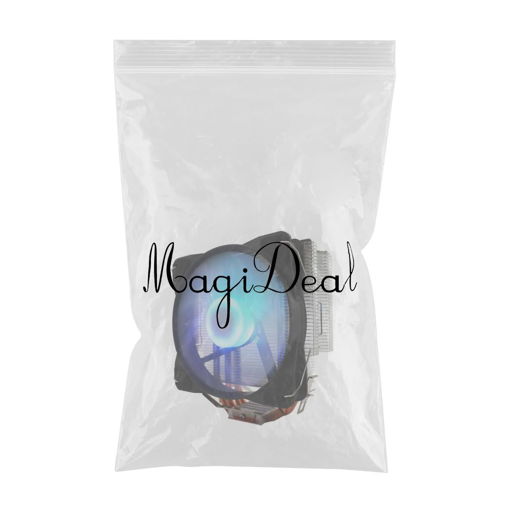 120mm CPU Cooler Fan 4 Heatpipes Heatsink Desktop Radiator for Intel LGA775