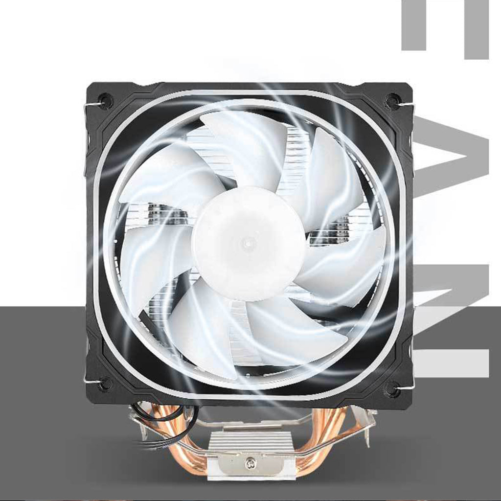 RGB CPU Cooler Fan 65.5 CFM 4pin for Intel LGA1156 /1155 /775 AM2 AM2+ AM4