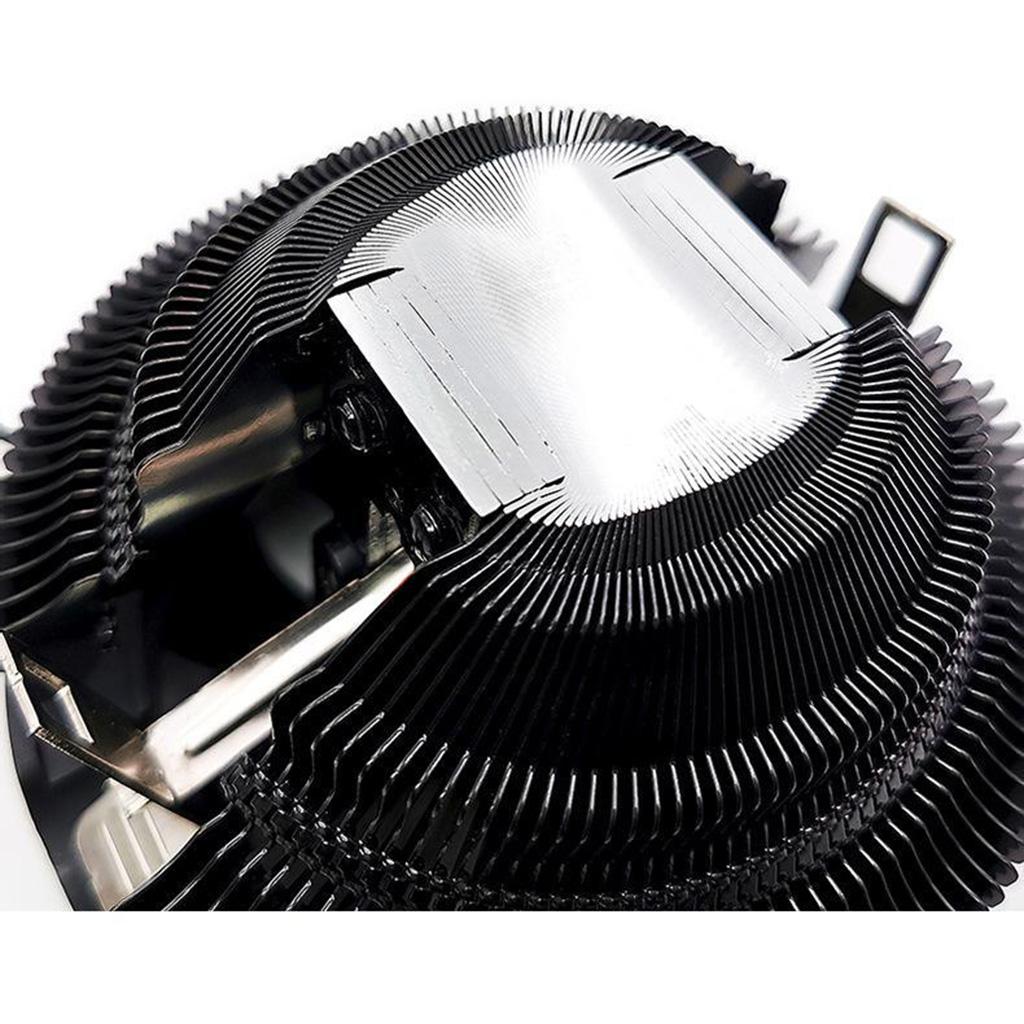 Computer RGB CPU Cooler Fan Quiet Radiator Detachable for Intel LGA AM2 AM3+