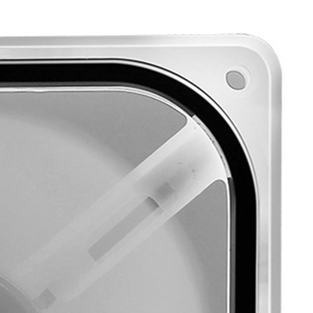 Super Silent 12cm LED RGB Desktops Computer Case Cooling Fan White