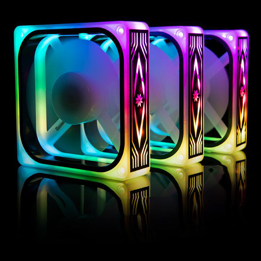 Super Silent 12cm LED RGB Desktops Computer Case Cooling Fan Blue