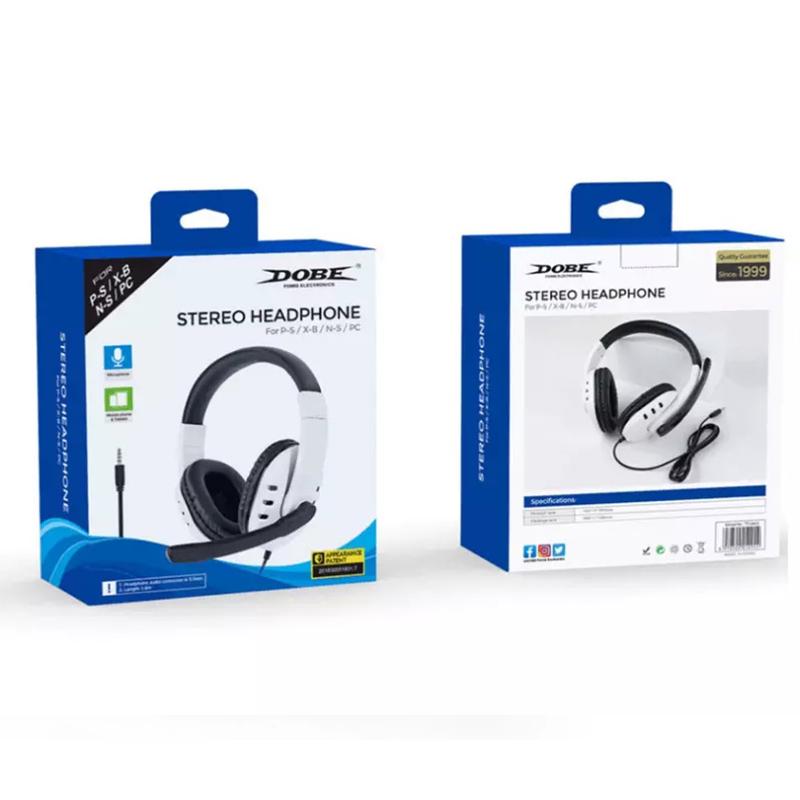 Deep Bass Over Ear Gaming Headset with Mic for PS4 Xbox One Tablet 3.5mm