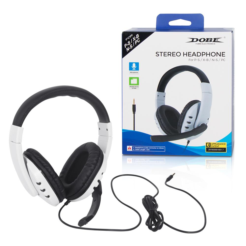 Deep Bass Over Ear Gaming Headset with Mic for PS4 Xbox One Tablet 3.5mm