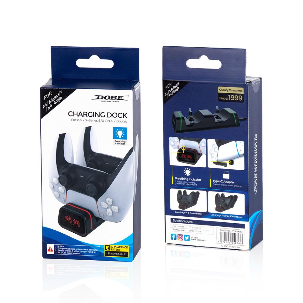 Dual Charging Dock Station Charger for Nintendo Switch Pro-controller