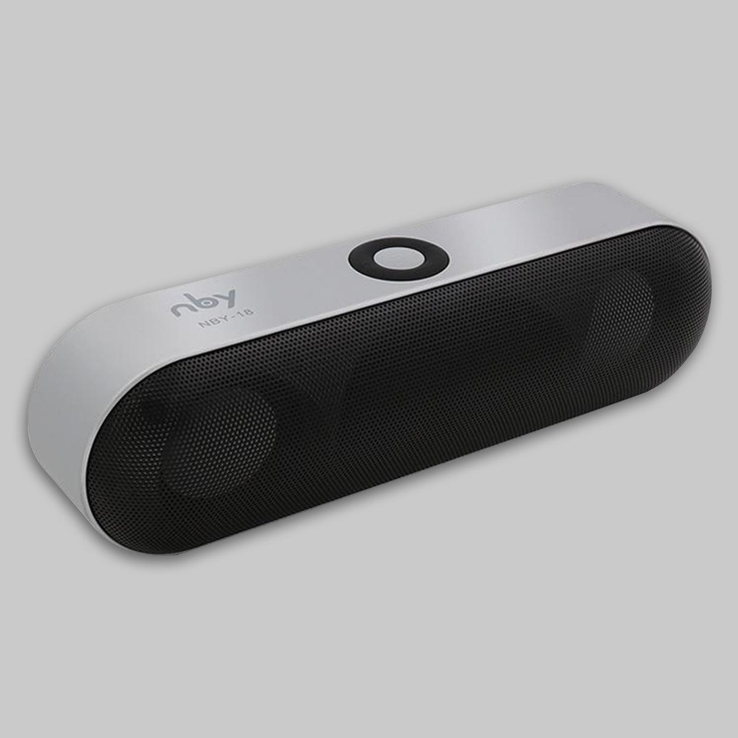 NBY-18 Mini Bluetooth Speaker Portable Wireless Stereo Sound System Gray
