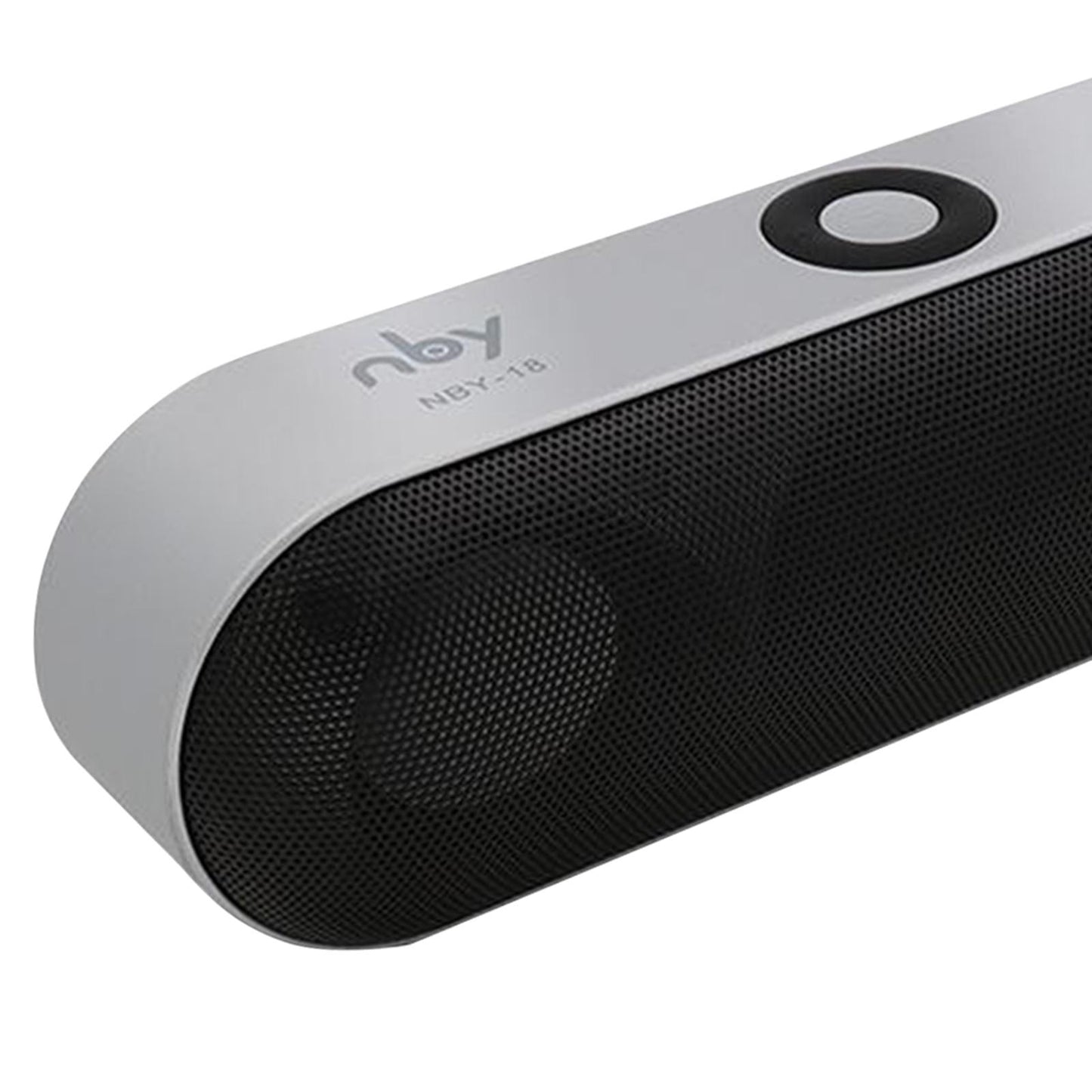 NBY-18 Mini Bluetooth Speaker Portable Wireless Stereo Sound System Gray