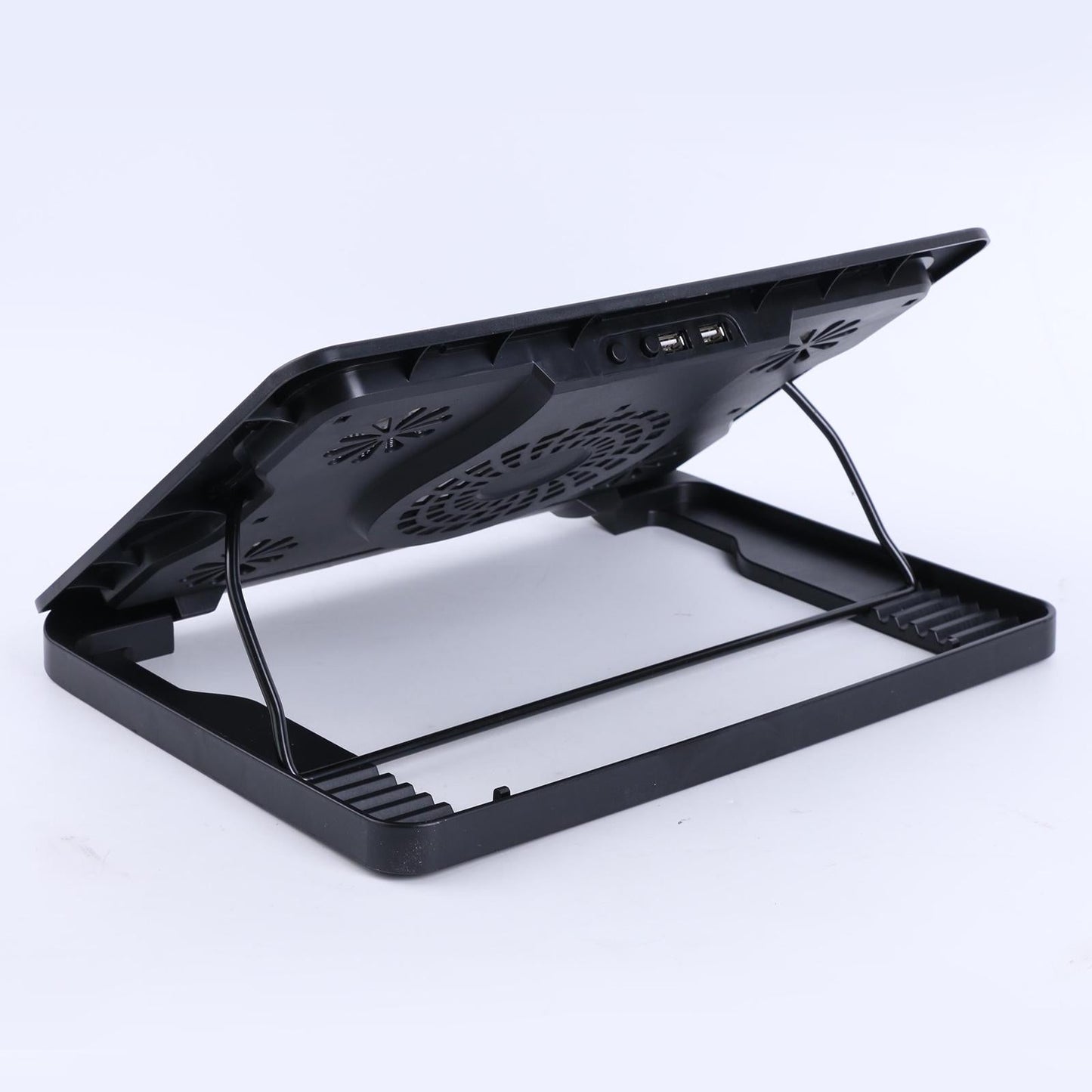 Laptop Cooling Pad Cooler 5 Blue LED Ultra Quiet Fans for 12-17" Notebook"