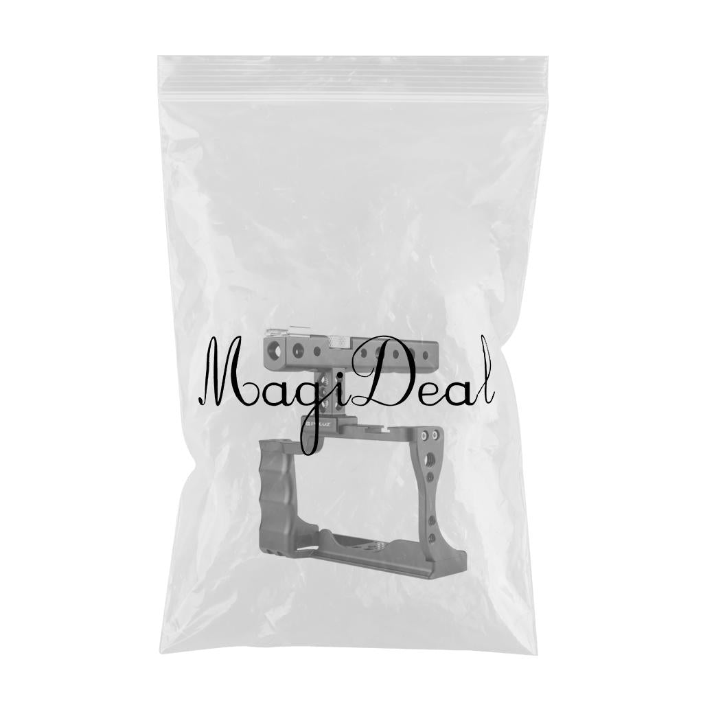 PULUZ PU3051B Vlogging Camera Cage Steadicam Housing Kit For Canon EOS M50