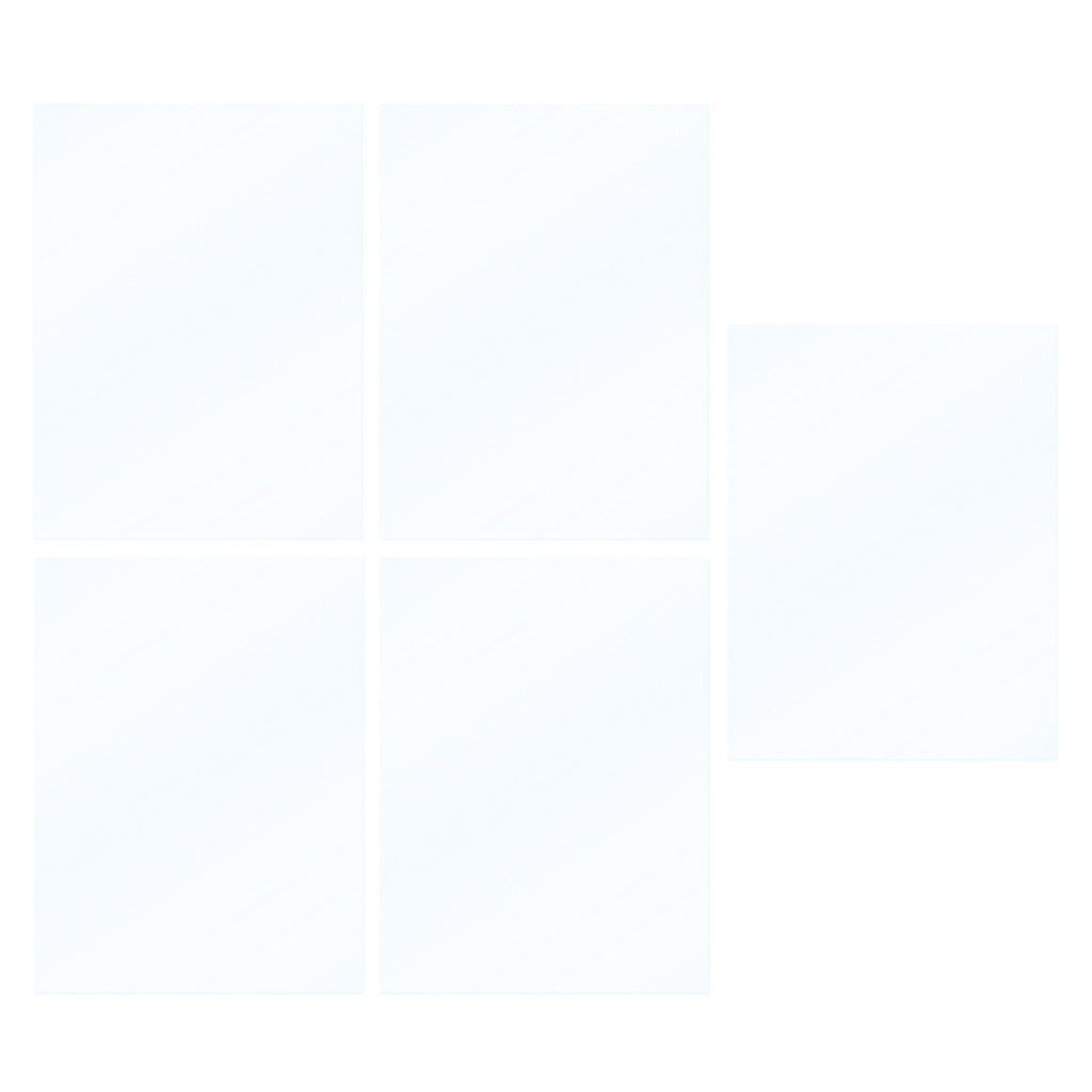 5 Packs LCD SLA FEP Release Sheet 280x200mm Durable FEP Sheet for Wanhao D8
