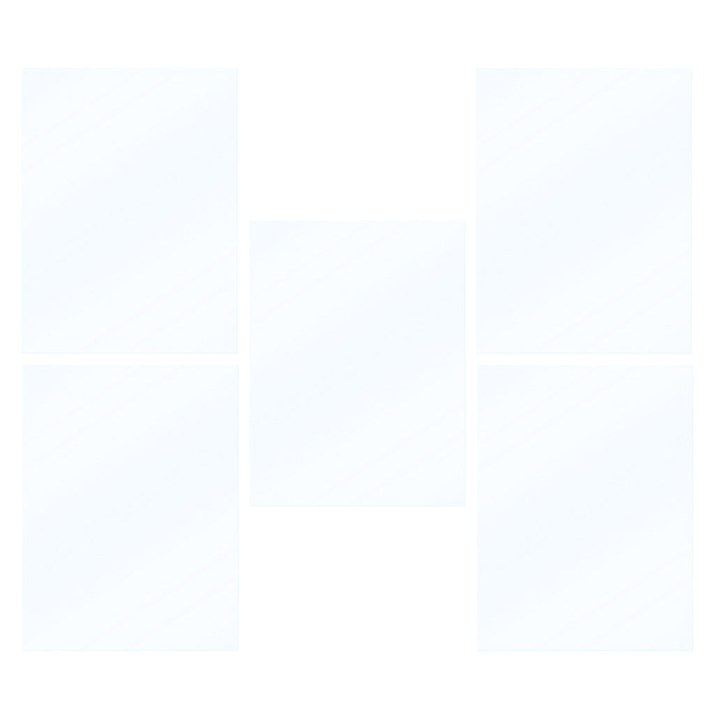 5 Packs LCD SLA FEP Release Sheet 280x200mm Durable FEP Sheet for Wanhao D8
