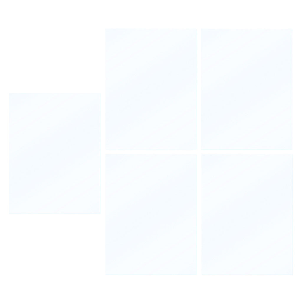 5 Packs LCD SLA FEP Release Sheet 280x200mm Durable FEP Sheet for Wanhao D8