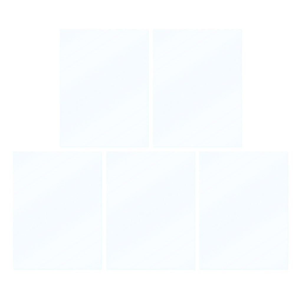 5 Packs LCD SLA FEP Release Sheet 280x200mm Durable FEP Sheet for Wanhao D8