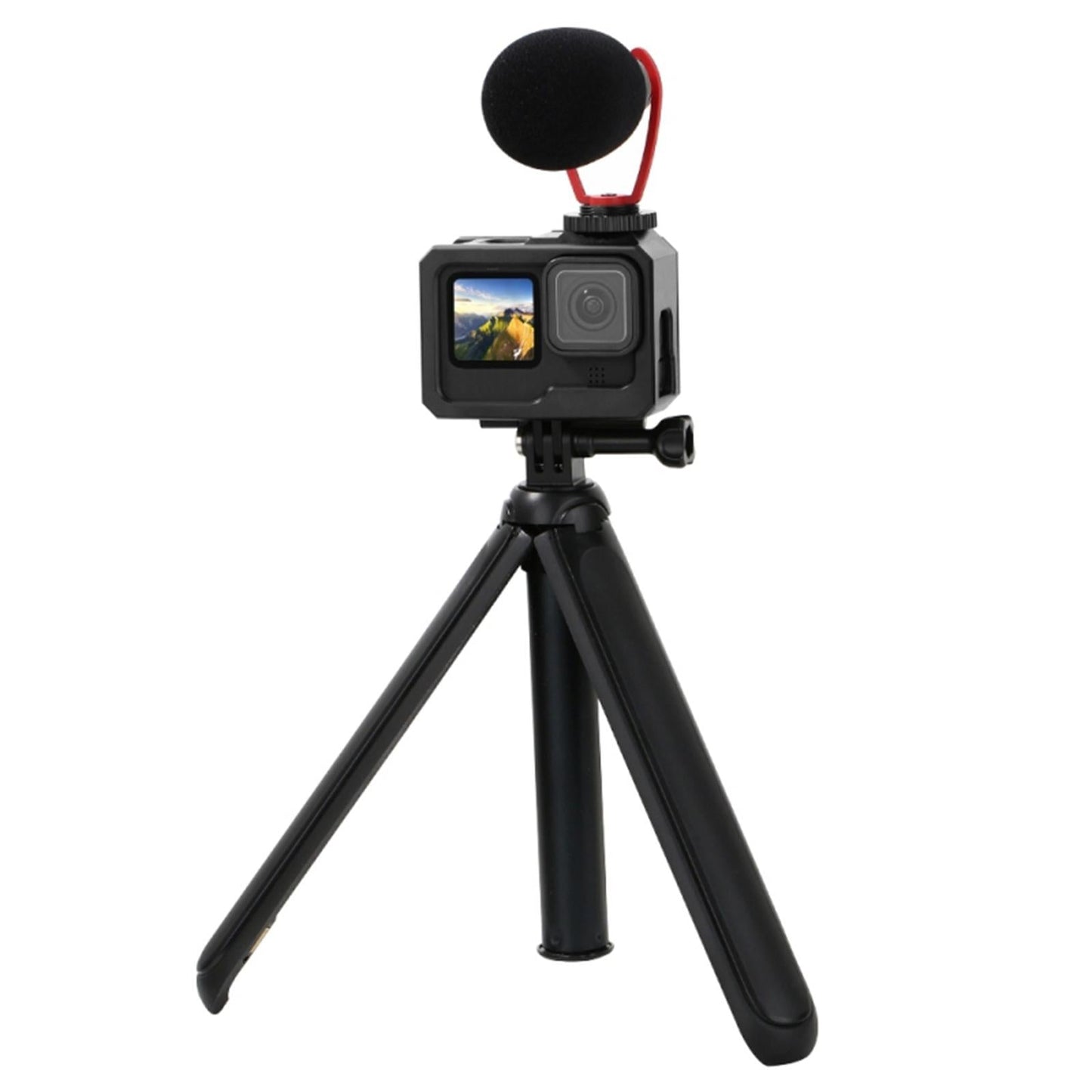 Sturdy Plastic Frame Mount Housing Case Cover Accessoories for GoPro HERO9