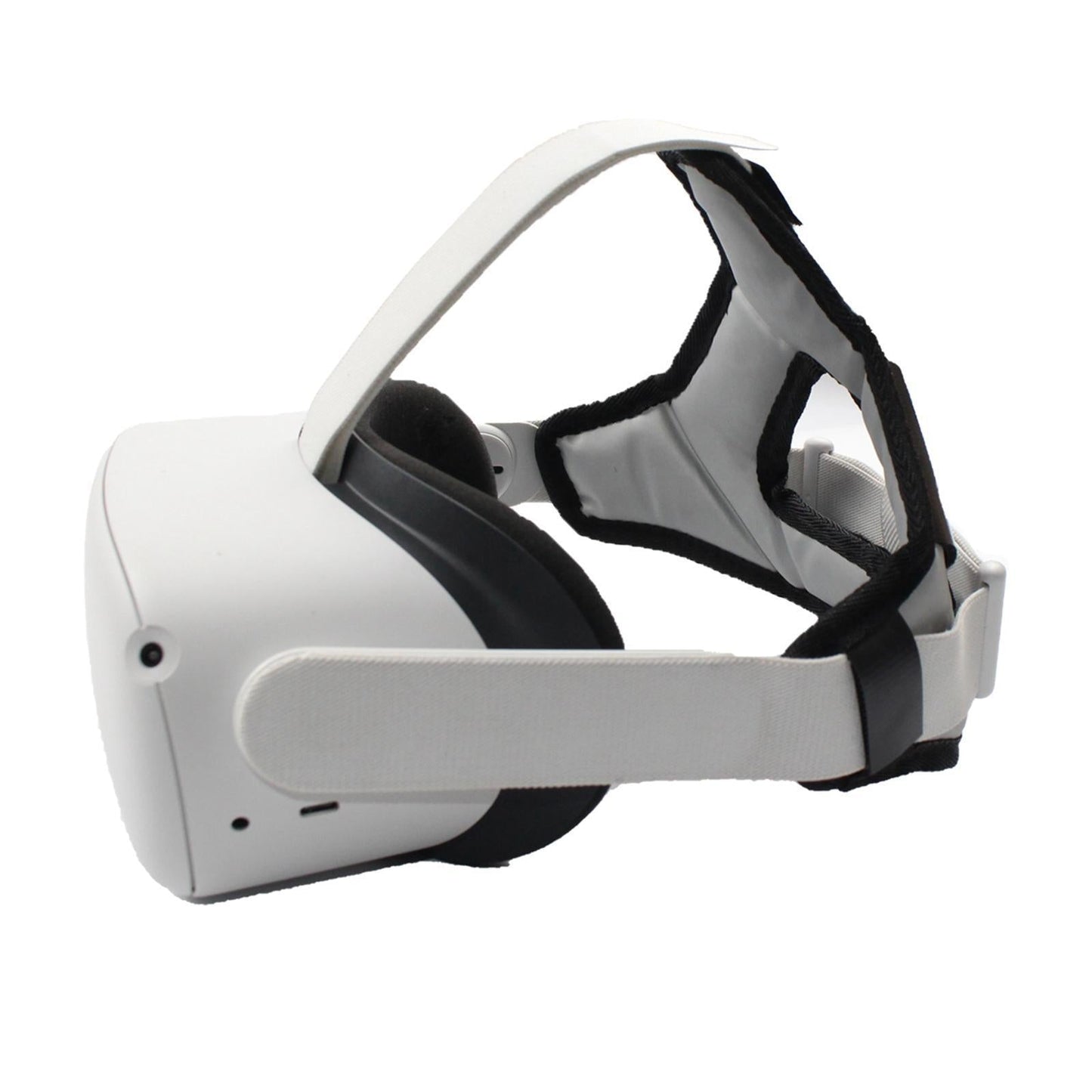 Easy Install Head Strap Pad Cushion Headband Fixing for Oculus Quest2 Red