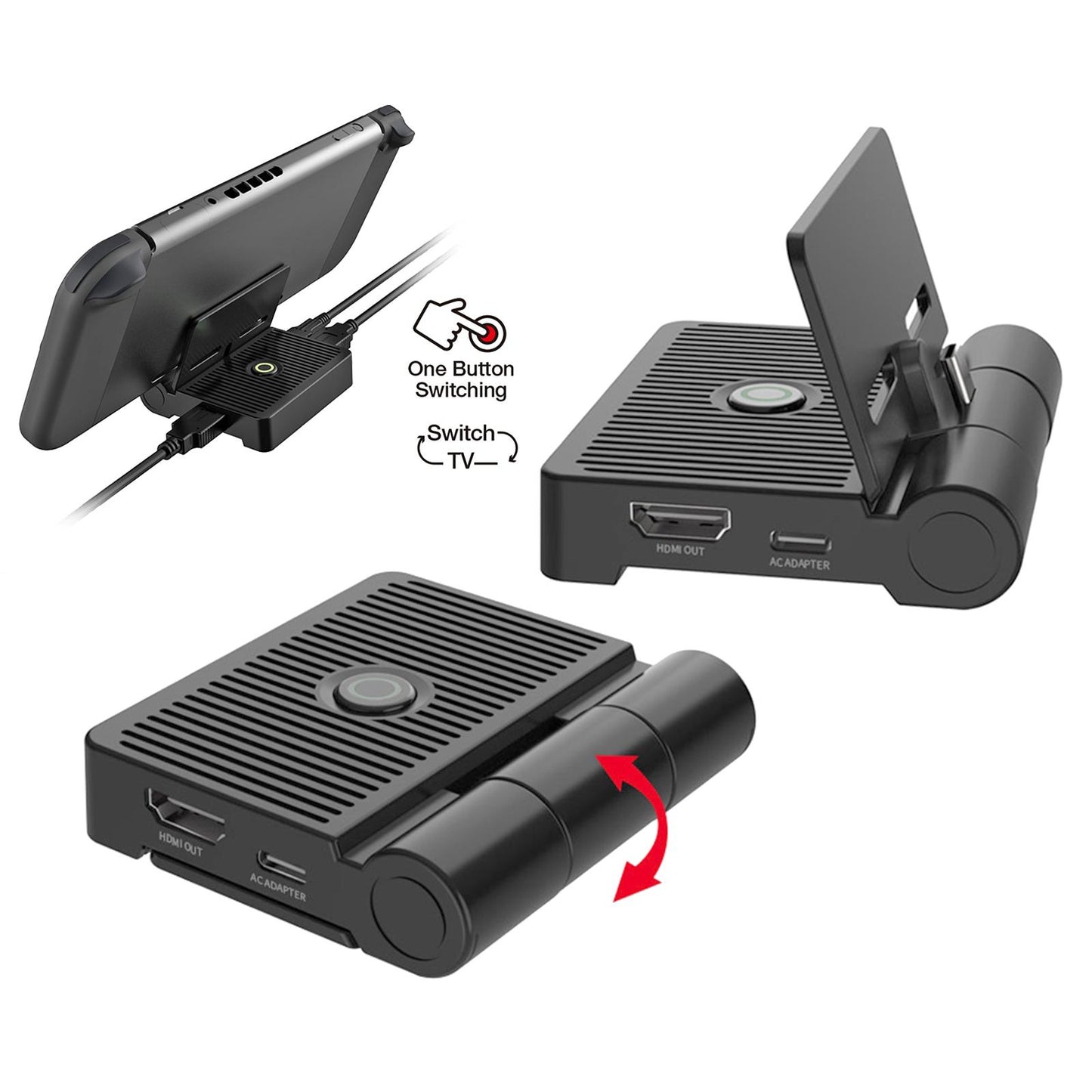 TNS-19305 Dock for Nintendo Switch to 4K HDMI Adapter with USB 3.0 USB-C