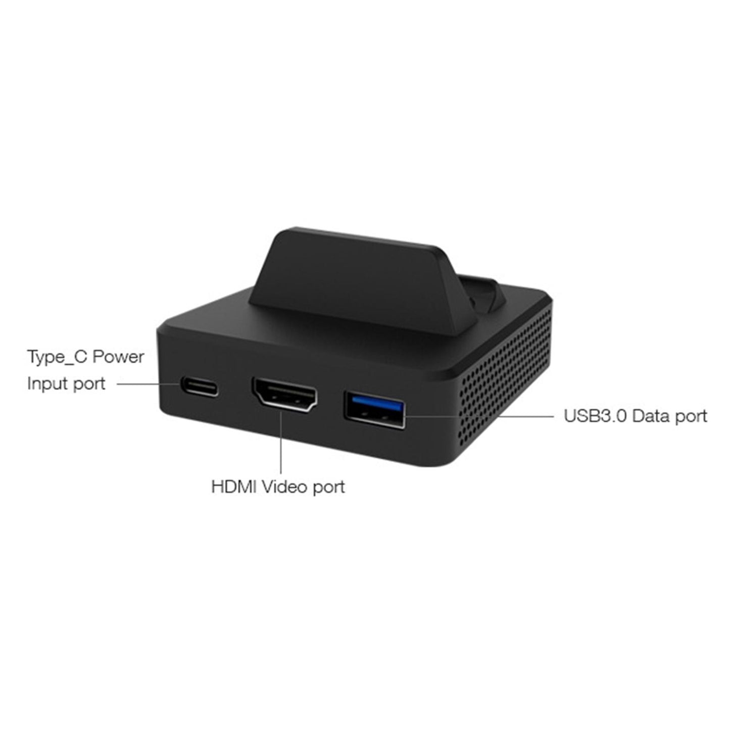 Video Converter Dock Docking Station HDMI TV Adapter for Nintendo Switch
