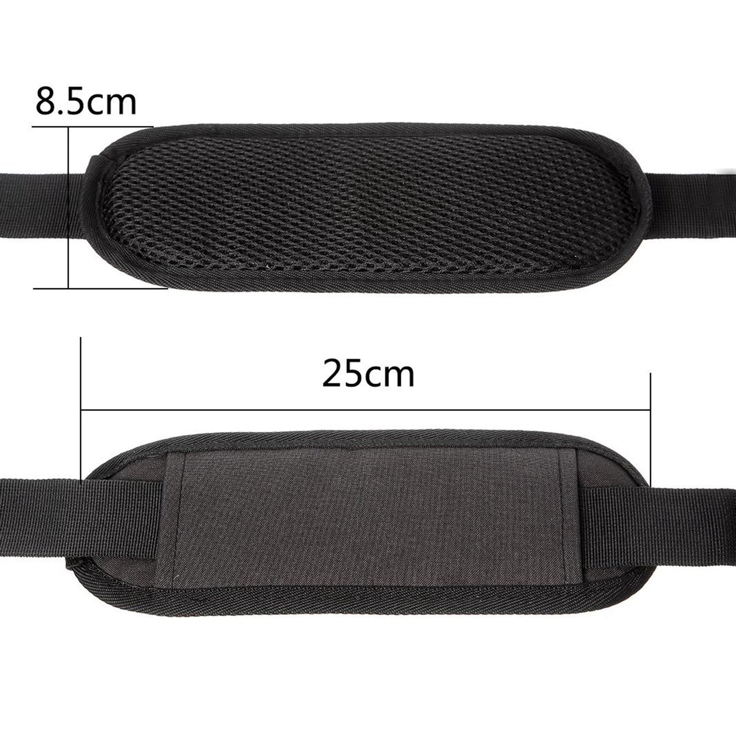 Universal Nylon Shoulder Strap 59 Adjustable Replacement Black"