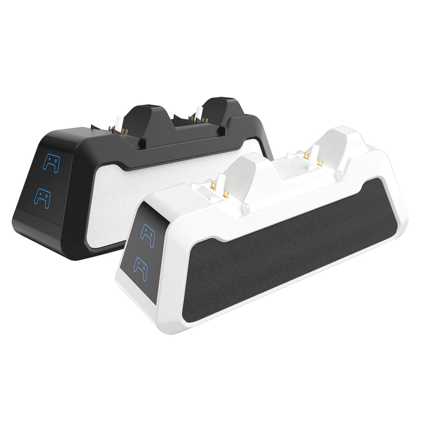 Quick Charge USB Quick Charge Dual Controller for Playstation5 black+white