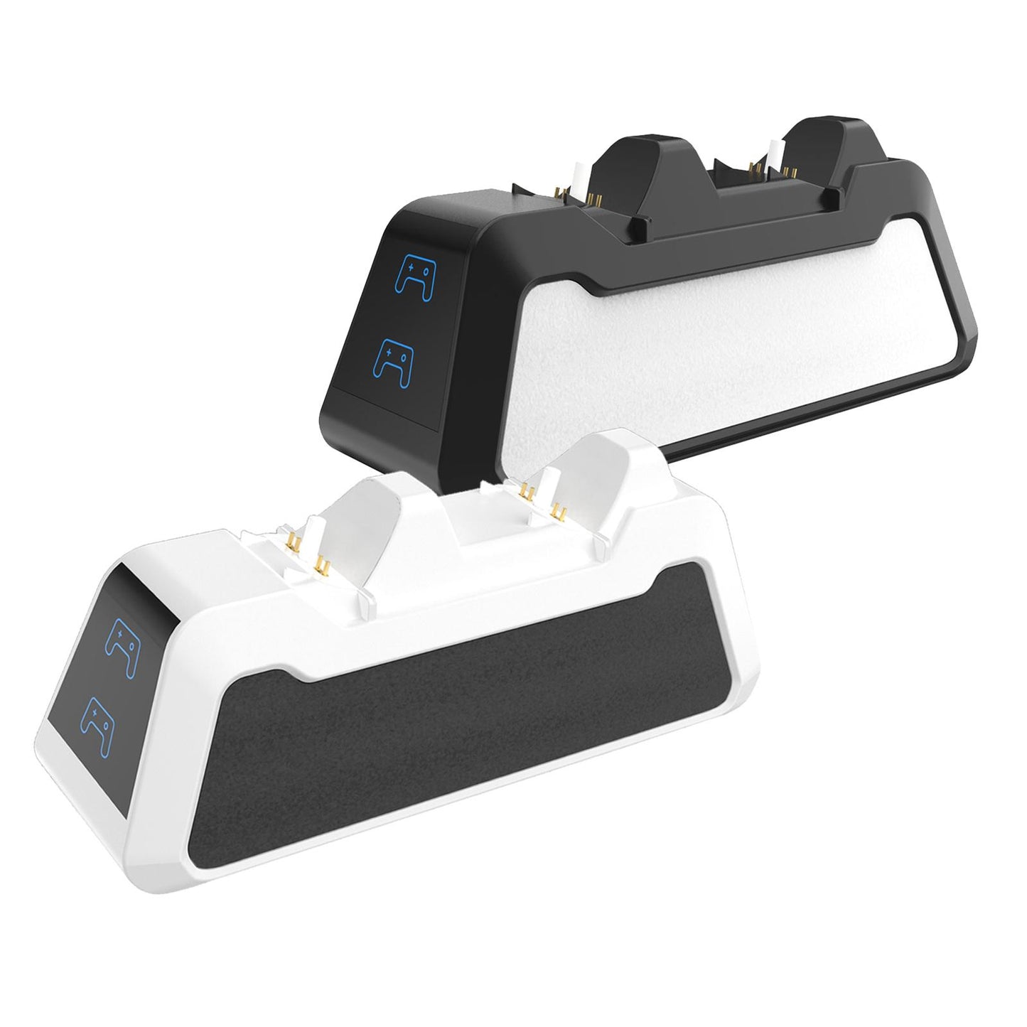 Quick Charge USB Quick Charge Dual Controller for Playstation5 black+white