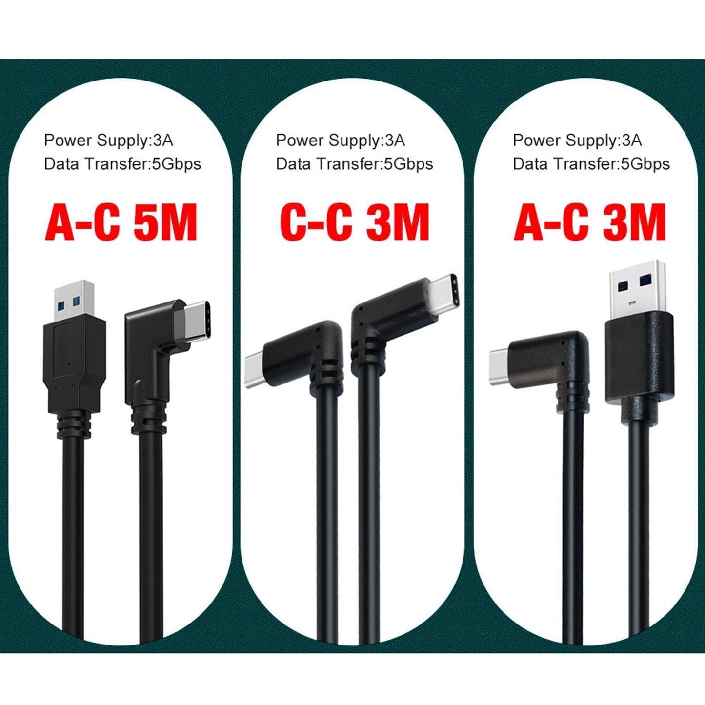 10ft Type-C to USB-C Link Cable for Quest VR Headset Type C to Type C