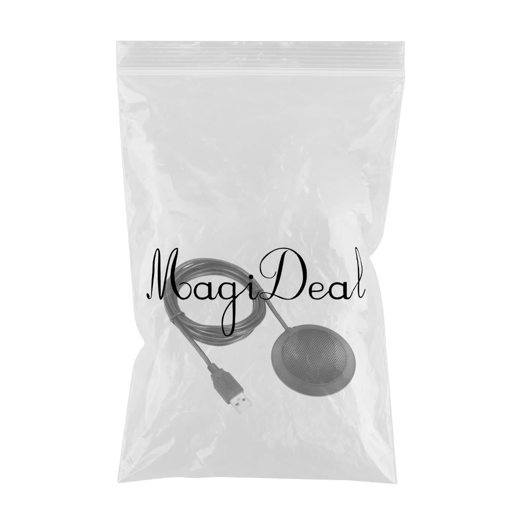 Omni-Directional 360Degree Conference Microphone USB for Desktop Conference