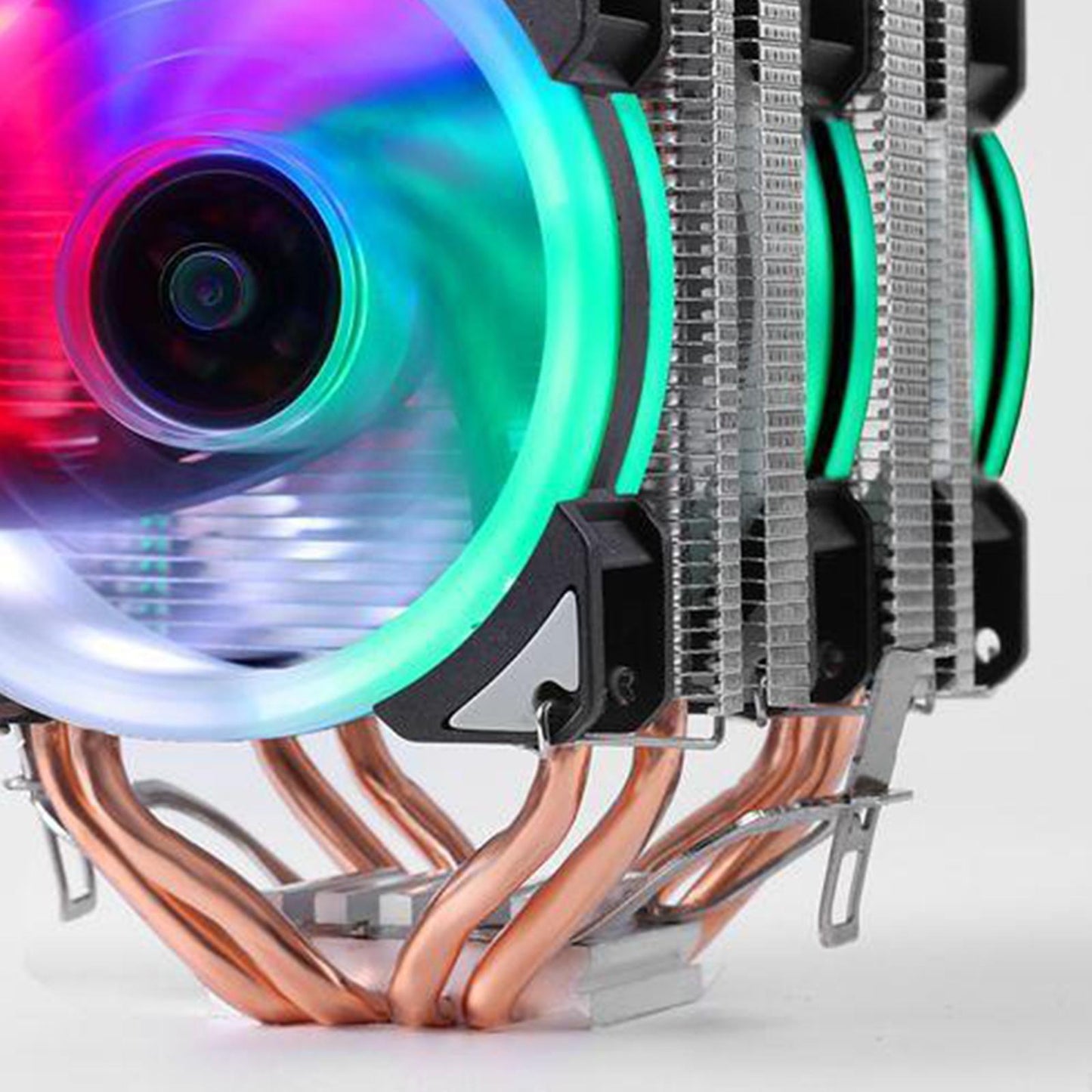 CPU Cooler Dual Cooling Tower RGB Fans for AMD Intel Dual tower 3 fans