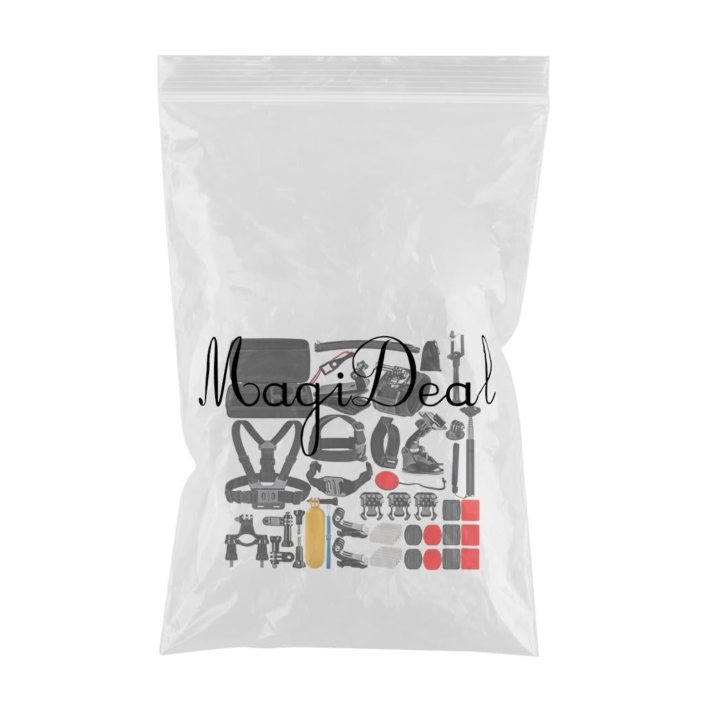 50 Pcs Action Camera Accessory Kit for GoPro HERO9 8 Black 7 6 5 Session 3 2