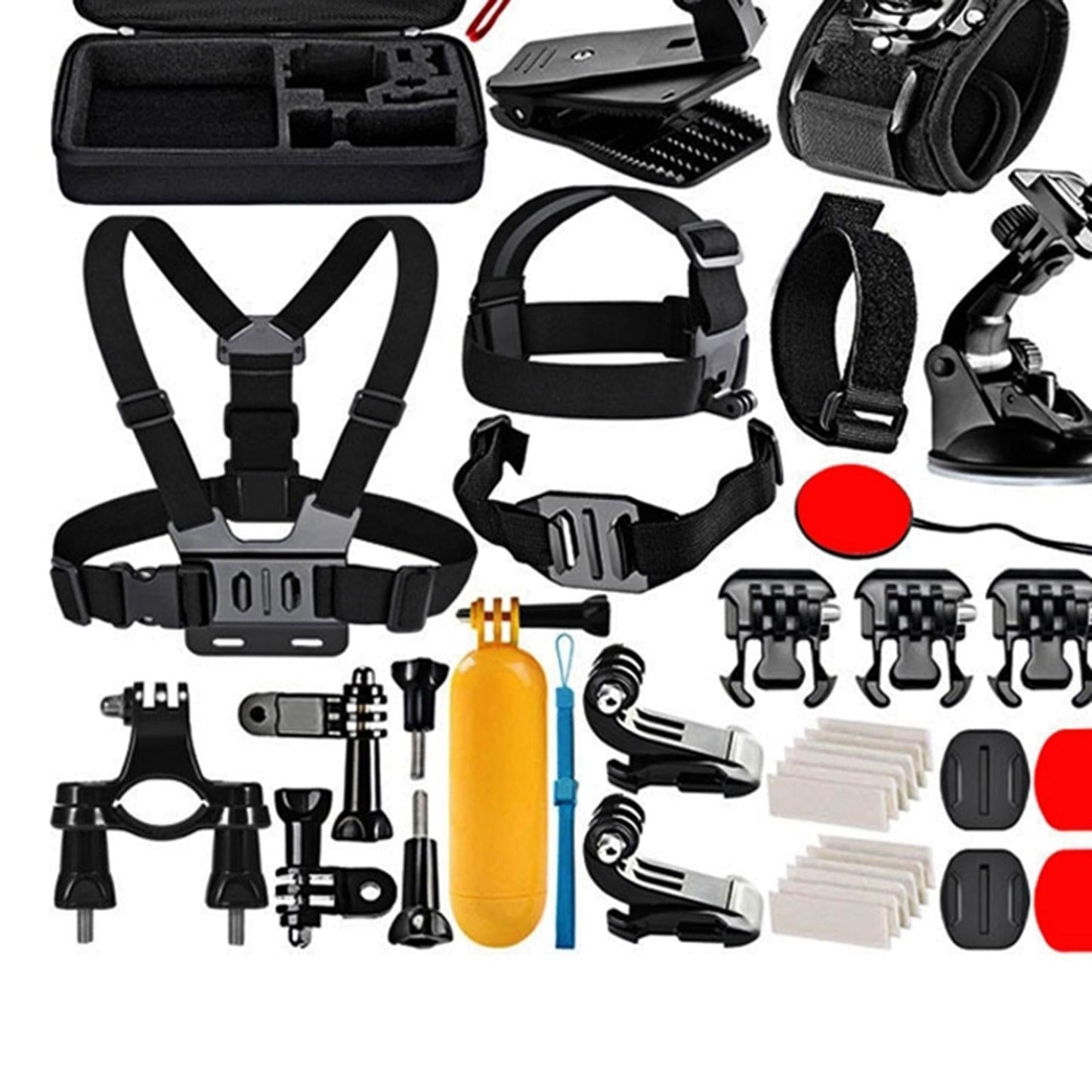 50 Pcs Action Camera Accessory Kit for GoPro HERO9 8 Black 7 6 5 Session 3 2