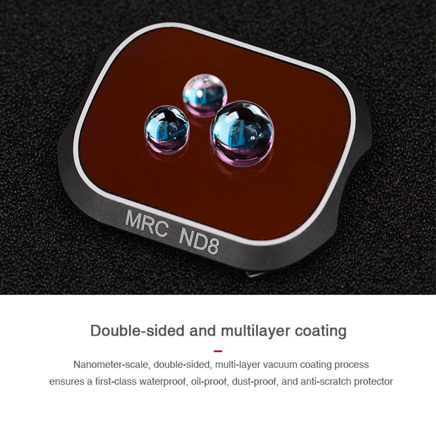 Filters Compatible with DJI MAVIC 2 Pro Drone Camera UV+CPL+ND8