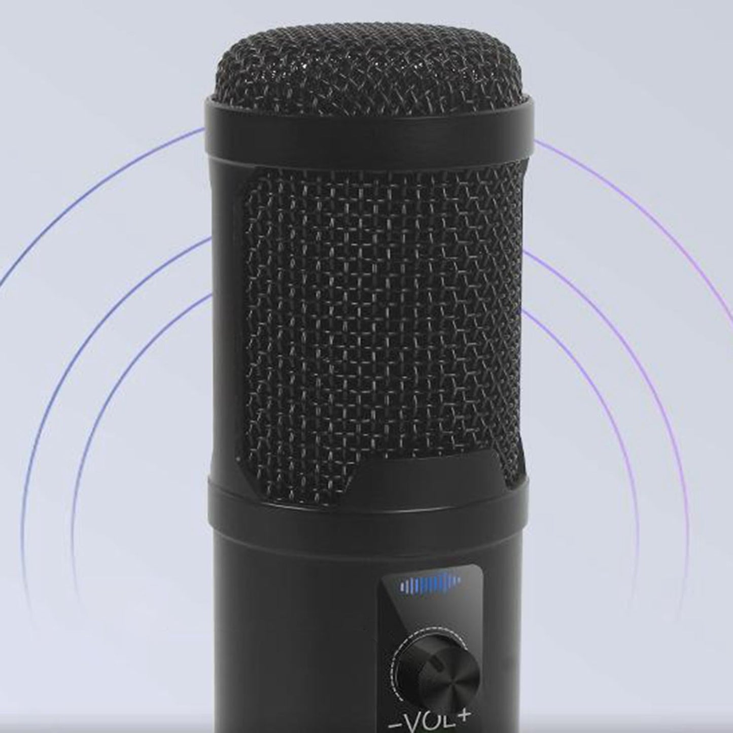 USB Microphone Mic + Tripod Stand for PC Laptop Studio Recording Gaming