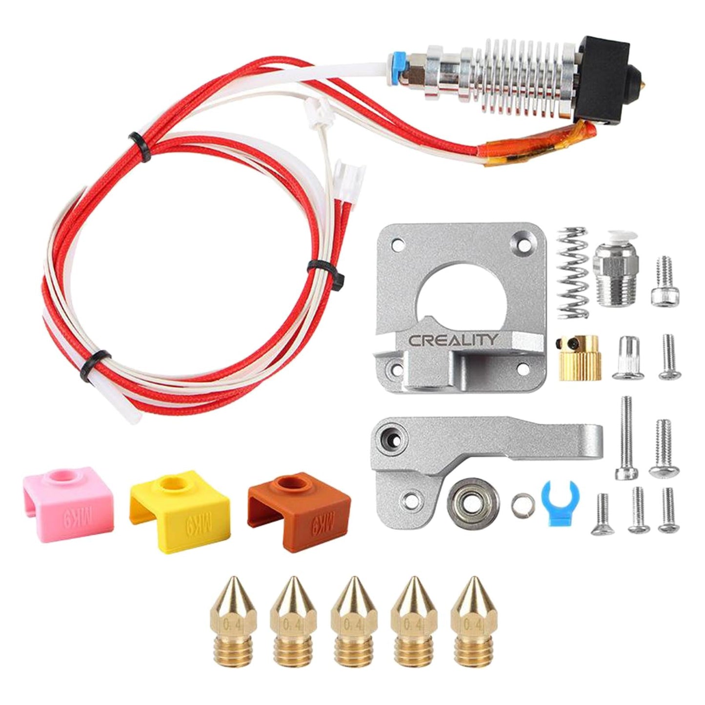 3D Printer Parts Metal Extruder MK8 Upgrade for Ender 3/Ender 5/CR-10 series