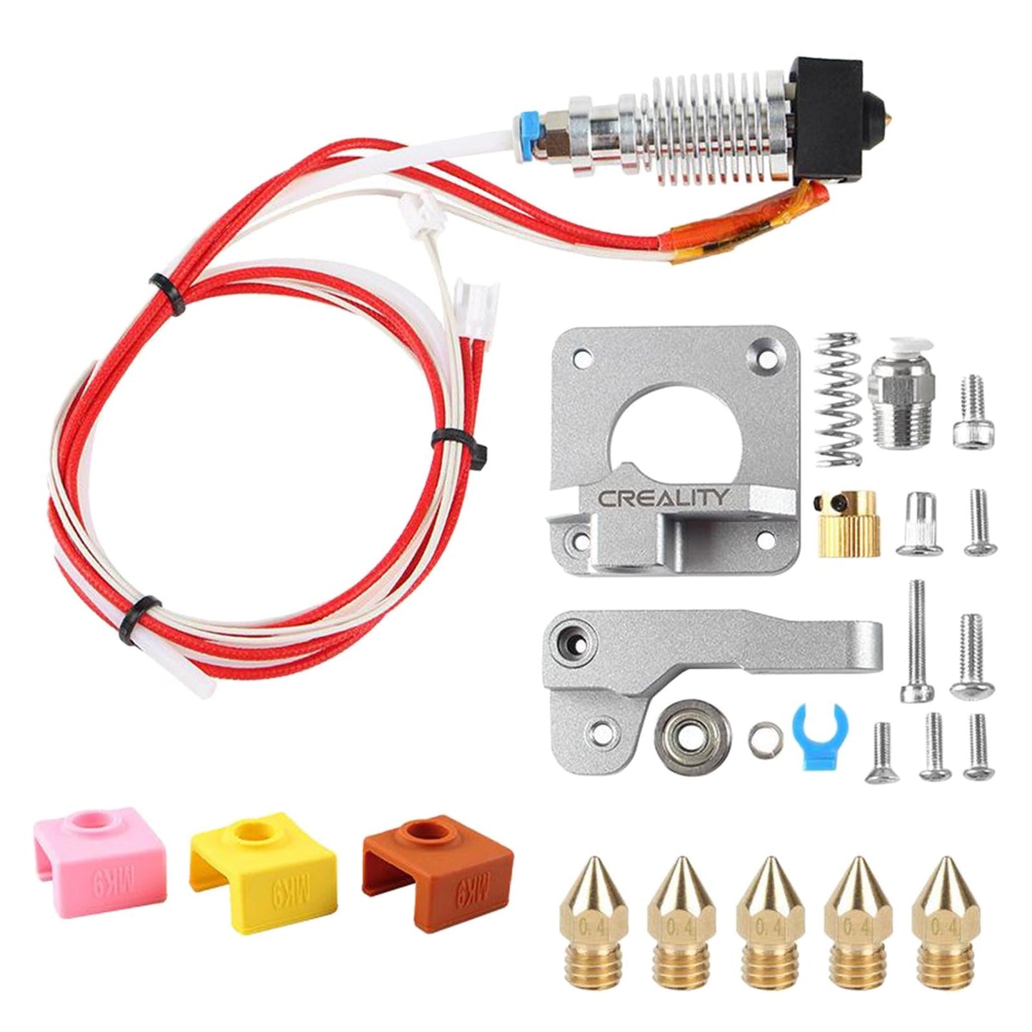 3D Printer Parts Metal Extruder MK8 Upgrade for Ender 3/Ender 5/CR-10 series