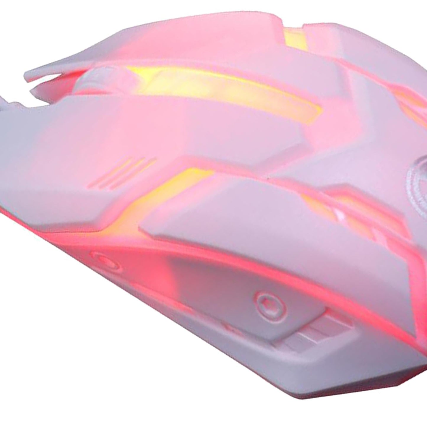 Gaming Wired 1600 DPI Computer Mice Laptop for Windows 7/8/10/XP Vista White