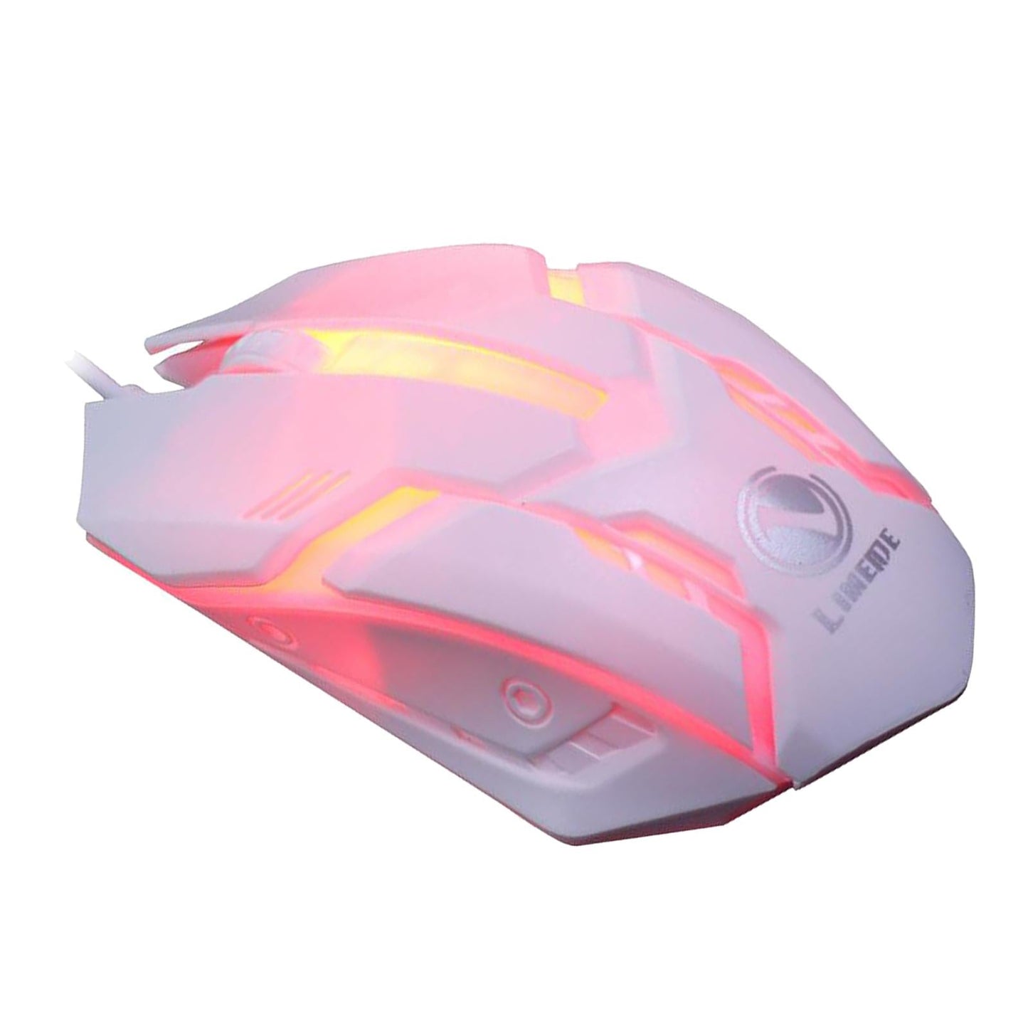 Gaming Wired 1600 DPI Computer Mice Laptop for Windows 7/8/10/XP Vista White