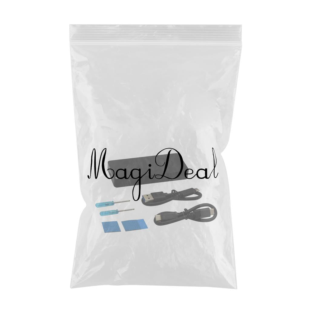 Aluminum Hard Disk Enclosure SSD Adapters for MacBook Air Pro 2013-2017