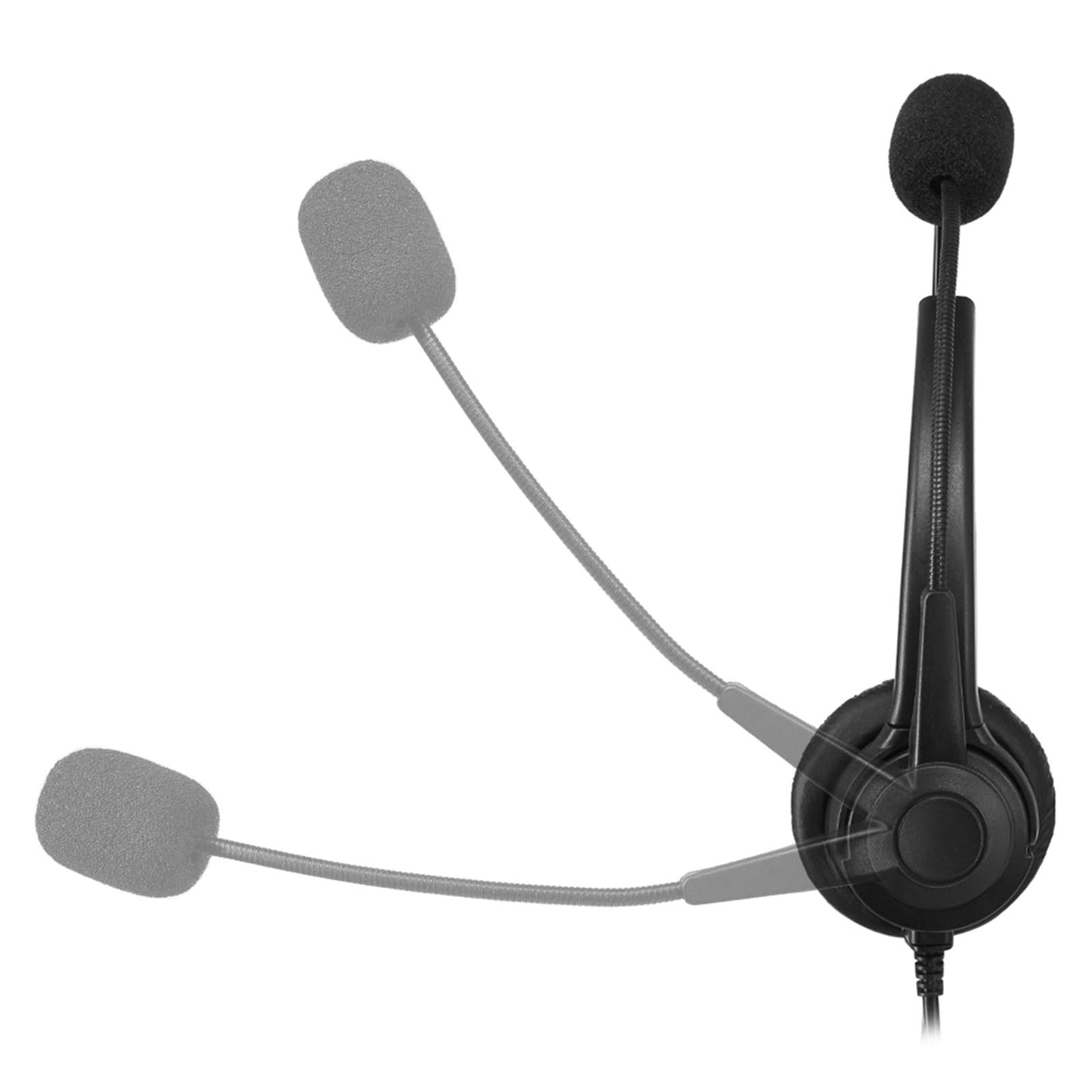 USB Headsets Noise Cancelling Headphone with Micophone in-line Controls